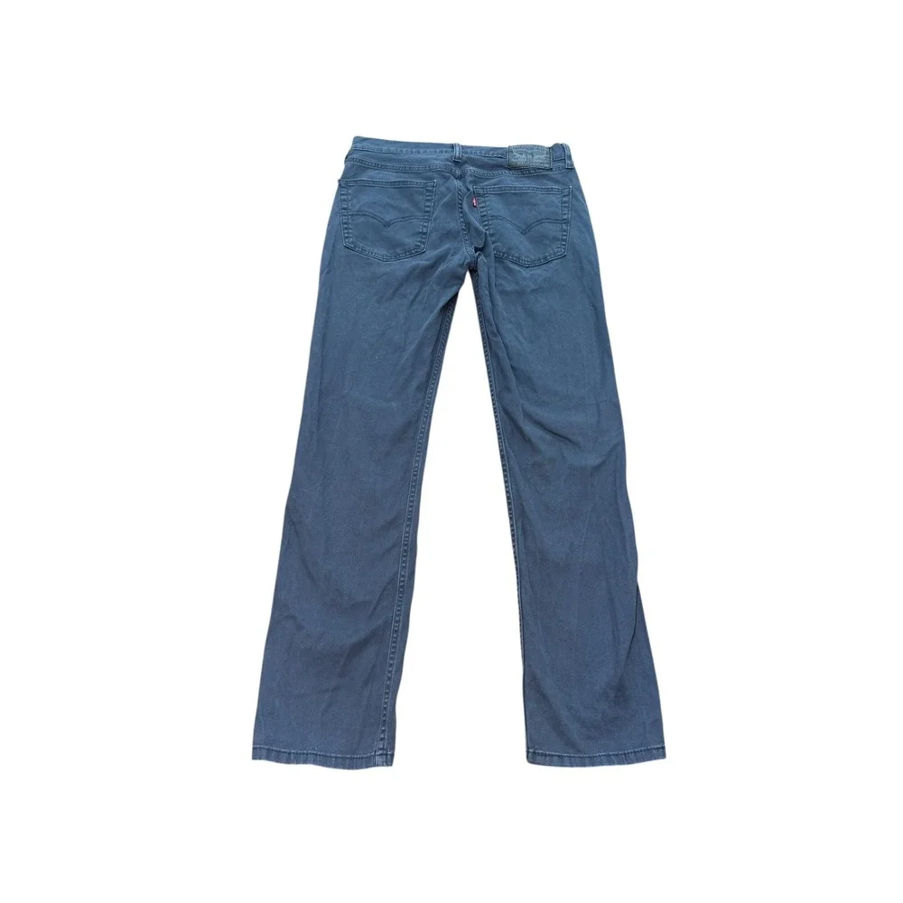 Levi's 514 Straight Fit Jeans Mens W30‎ L32 Gray Denim Pants